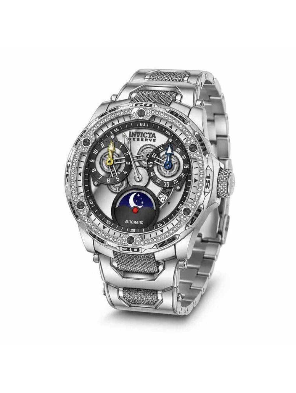 Invicta Reserve 0.38 Carat Diamond Automatic Men's Watch - 50mm. Steel (50438)